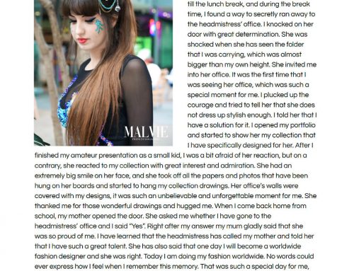 Malvie Magazine Interview